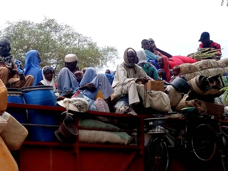 retour habitants Baroua