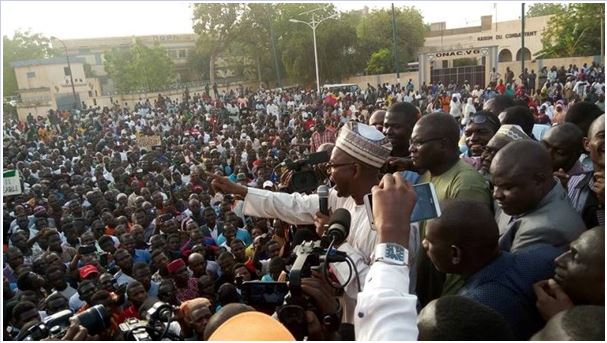 societe civile niger manif