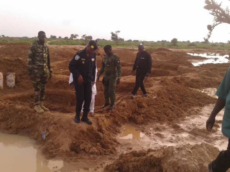 Descente inopinée du gouverneur de la région de Maradi sur le site aurifère fermé de Kondago