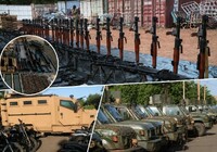 Évènements de Niamey : la télévision nationale expose l’arsenal « saisi » auprès des mutins