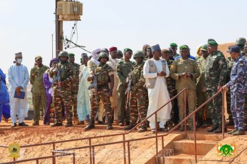 Relance agricole : le Président Tiani salue la réhabilitation du périmètre rizicole stratégique de Saguia Amont