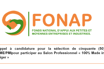 Appel à candidature pour la sélection de cinquante (50) PME/PMIpour participer au Salon Professionnel « 100% Made in Niger »
