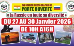 Niamey : l’ONG EMMNR lance l’exposition photographique “La Russie en toute sa diversité” de Roman Rozanov, du 27 au 30 janvier
