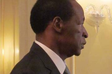 Burkina: l'ancien président Blaise Compaoré demande 