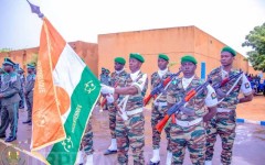 Défense : la 57e promotion de la Gendarmerie nationale présentée au drapeau et désormais prête à servir la République et défendre la Patrie