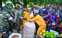 Maradi : le Président Tiani visite le périmètre hydro-agricole de Djirataoua et félicite les producteurs