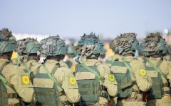 AES : la Force unifiée entre officiellement en activité après la remise de son étendard