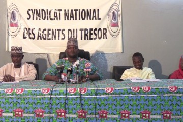 Point de presse du Syndicat National des Agents du Trésor (SNAT) sur la situation de déliquescence qui prévaut à la direction générale du trésor et de la comptabilité publique (DGTCP)