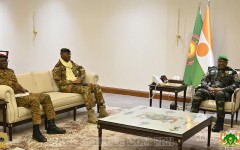 Sécurité: les ministres de la défense de l’AES font le point de l’Opérationnalisation de la Force Unifiée au Général d’armée Abdourahamane Tiani