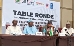 Forum International Investir au Niger (F2IN) : une table ronde pour lancer les activités de promotion des opportunités d’affaires au Niger