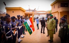 Sécurité intérieure : le ministre Toumba à la Direction générale de la Police nationale pour soutenir les efforts des gardiens de la paix