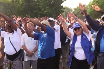 Niamey lance les commémorations des 80 ans de l’ONU et des 65 ans de coopération avec le Niger par un Écho jogging pour la paix