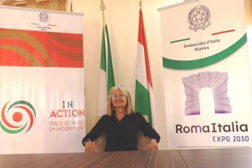 SE. Emilia GATTO, Ambassadeur d'Italie au Niger : 