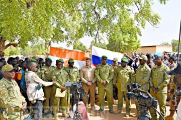 Activités civilo-militaires (ACM) : À Tanda, dans la région de Dosso, des projets sociaux au profit des populations grâce à la coopération russe