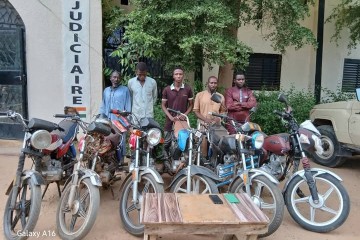 LUTTE CONTRE LA CRIMINALITÉ À ZINDER : la Police Judiciaire démantèle un réseau de voleurs et receleurs de motos