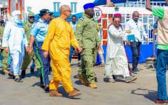 Transport urbain : le Ministre des Transports et de l’aviation Civile et le Gouverneur de Niamey visitent STM Transport Voyageurs