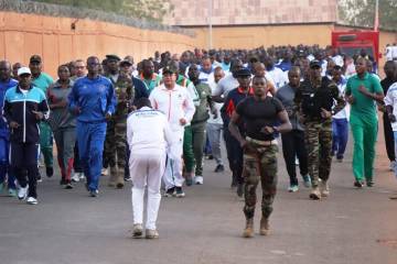 Sport militaire : lancement à Niamey de la Saison sportive 2023 des Forces armées nigériennes (FAN)