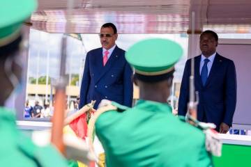 Niger-Togo: le Président Bazoum en visite d'amitié et de travail à Lomé