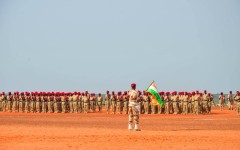 Sécurité intérieure : 1 317 nouveaux gardes nationaux de la promotion 2026 présentés au drapeau