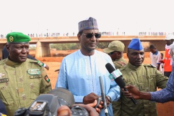 Niamey : le pont de Sorey rouvre, un ouvrage adapté aux crues sécurise la RN1 Est