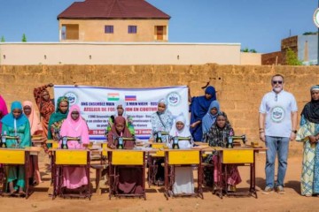 Niamey : l’ONG Ensemble Main dans la Main Niger–Russie mise sur la couture pour autonomiser les jeunes filles