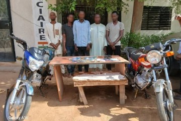 Zinder : deux bandes de voleurs de motos démantelées, dont un ex-détenu armé en quête de recrues pour des braquages